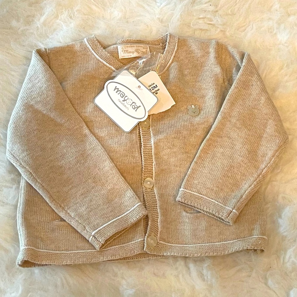 Mayoral baby cardigan